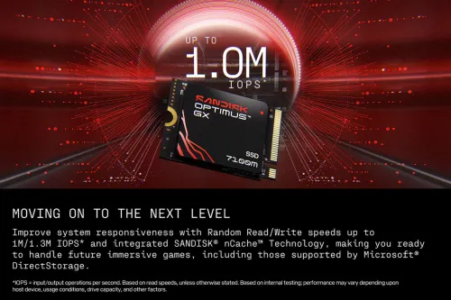 Ổ cứng SSD SANDISK Optimus GX 7100M 1TB (SDSP71100TAT)
